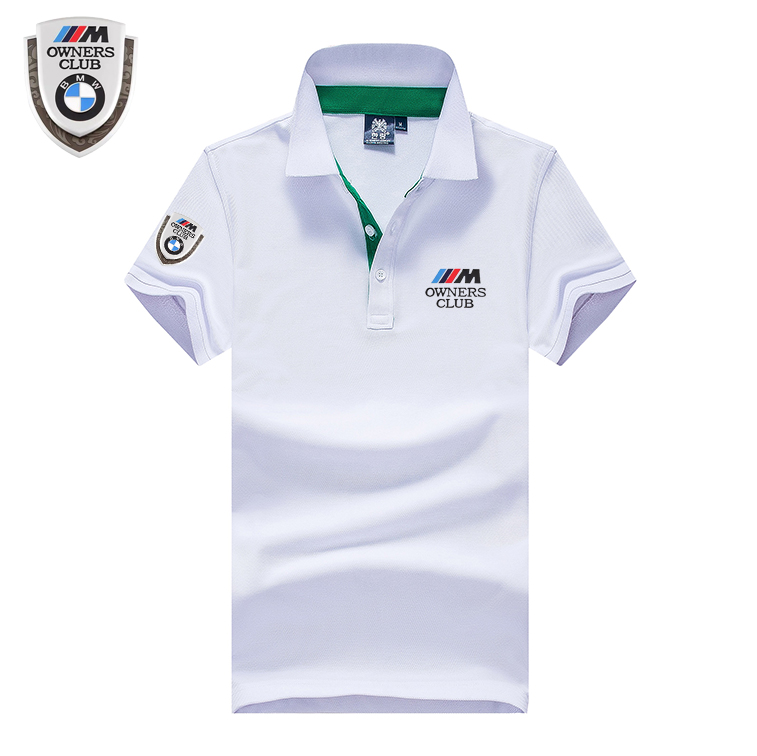 2022 Polo BMW Motorsport Owners Club Homme Pique Col Contrasté Coton Manche Courte